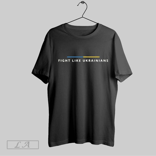 Top Fight Like Ukrainians Shirt Ukrainian President Zelensky Speech T Shirt Sweatshirt Hoodie Shirt