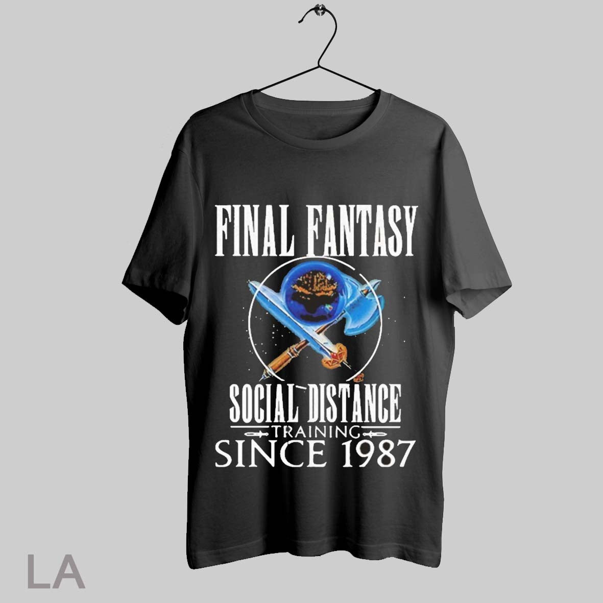 Top Final Fantasy Social Distance Training Since 1987 T Shirt Sweatshirt Hoodie Shirt