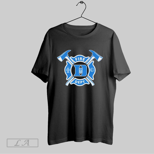 Top Fire Dept X Duke Blue Devils T Shirt Sweatshirt Hoodie Shirt