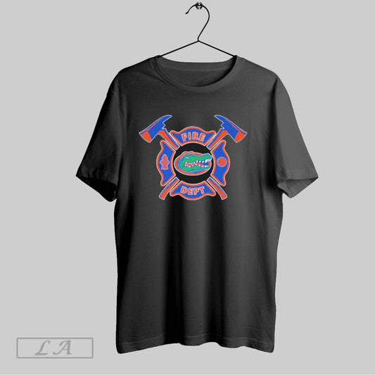 Top Fire Dept X Florida Gators T Shirt Sweatshirt Hoodie Shirt