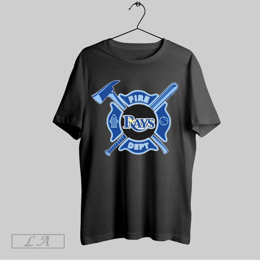 Top Fire Dept X Tampa Bay Rays T Shirt Sweatshirt Hoodie Shirt