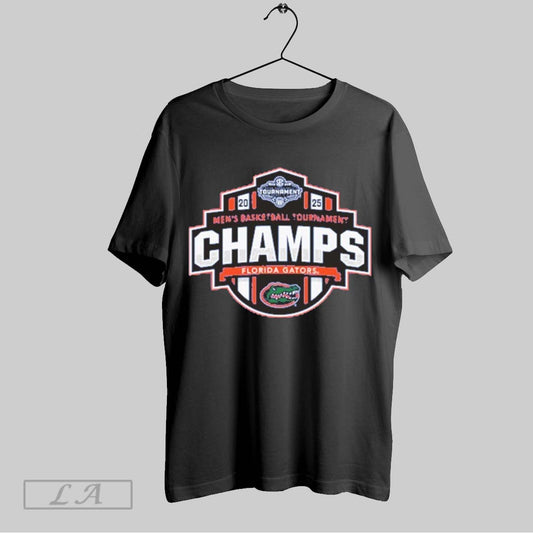 Top Florida Gators 2025 Sec Mens Basketball Conference Tournament Champions Locker Room T Shirt Sweatshirt Hoodie Shirt