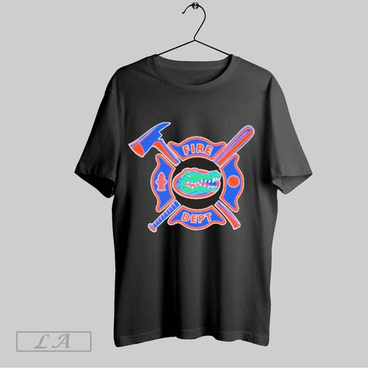 Top Florida Gators Fire Dept Baseball T Shirt Sweatshirt Hoodie Shirt