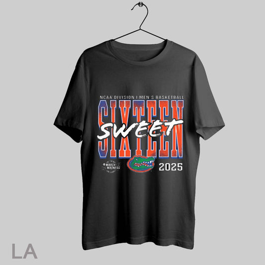 Top Florida Gators Ncaa Division I Mens Basketball Tournament March Madness Sweet Sixteen 2025 T Shirt Sweatshirt Hoodie Shirt
