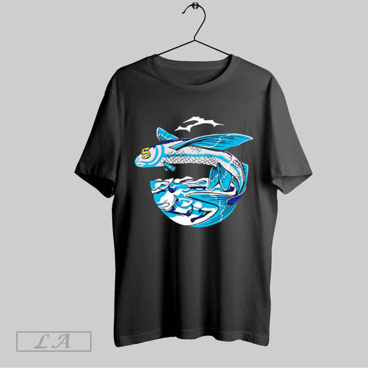 Top Flying Fish Ocean T Shirt Sweatshirt Hoodie Shirt