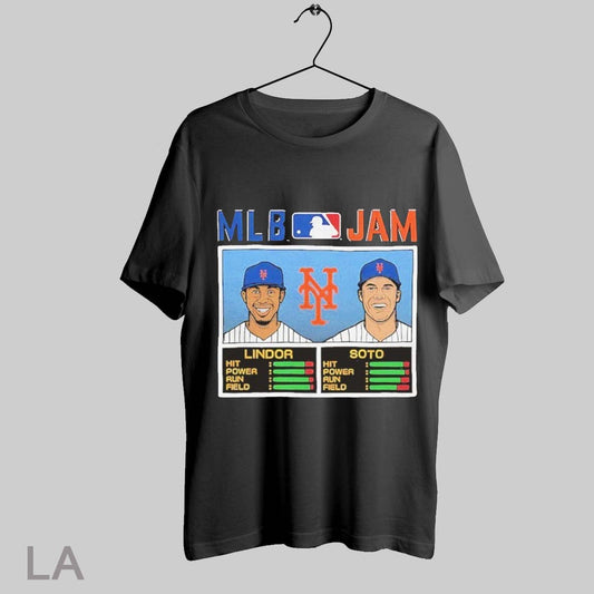 Top Francisco Lindor And Juan Soto Mlb Jam New York Mets Vintage T Shirt Sweatshirt Hoodie Shirt