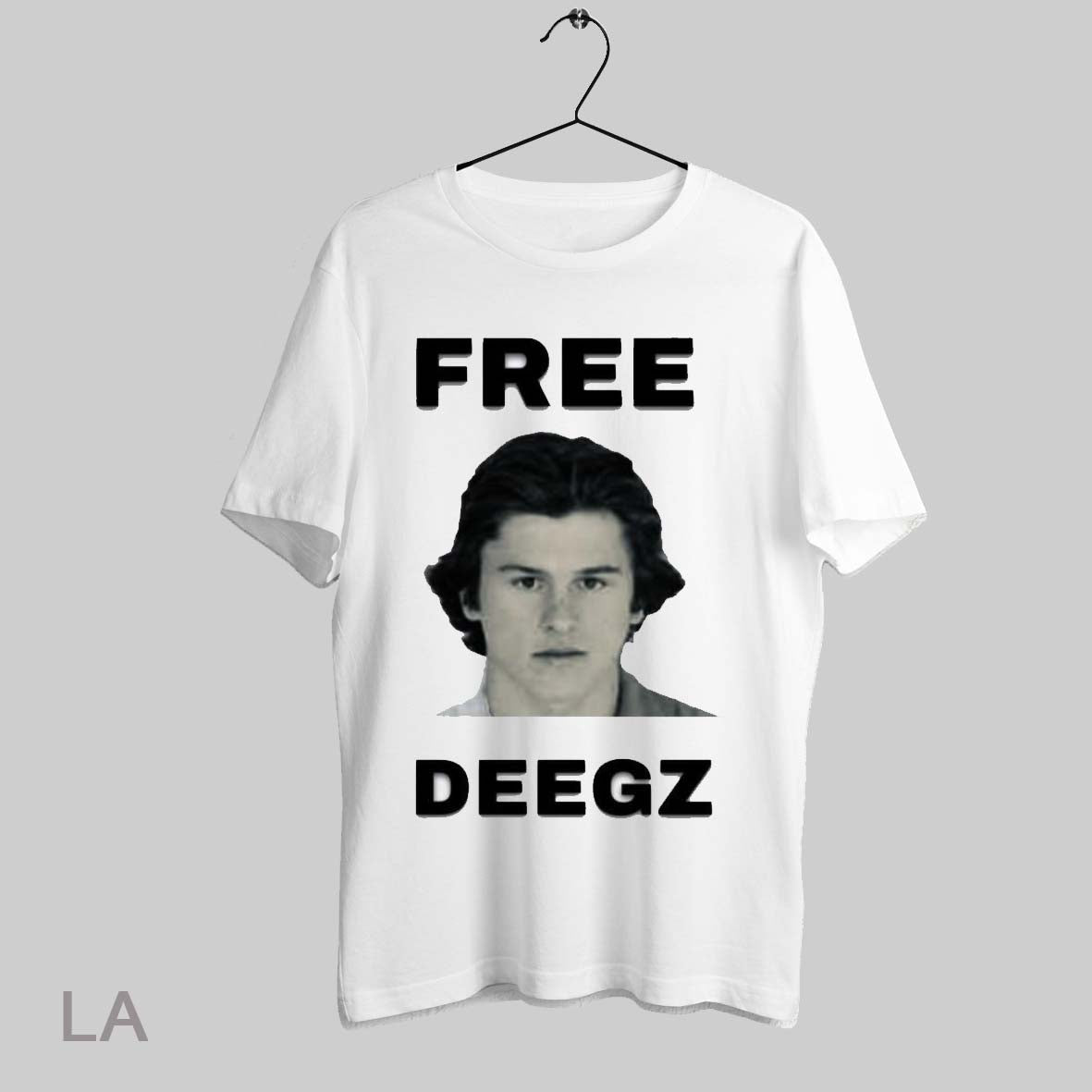 Top Free Deegz Arrested Mugshot 2025 T Shirt Sweatshirt Hoodie Shirt