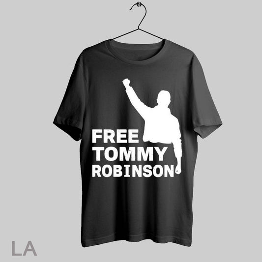 Top Free Tommy Robinson T Shirt Sweatshirt Hoodie Shirt