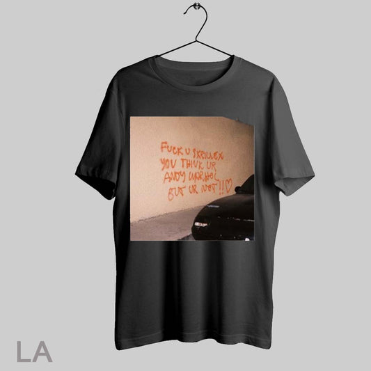 Top Fuck U Skrillex You Think Ur Andy Warhol But Ur Not T Shirt Sweatshirt Hoodie Shirt