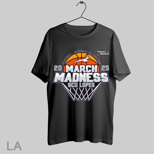Top Gcu Lopes 2025 Ncaa Mens The Road To The Final Four March Madness Retro T Shirt Sweatshirt Hoodie Shirt