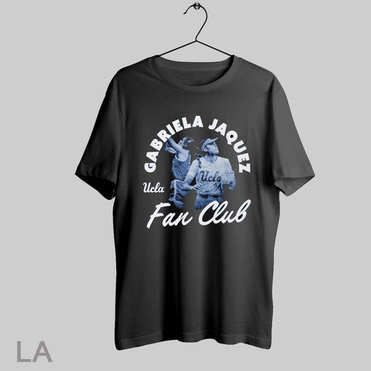 Top Gabriela Jaquez Fan Club Ucla Bruins Basketball Ncaa March Madness 2025 Graphic T Shirt Sweatshirt Hoodie Shirt