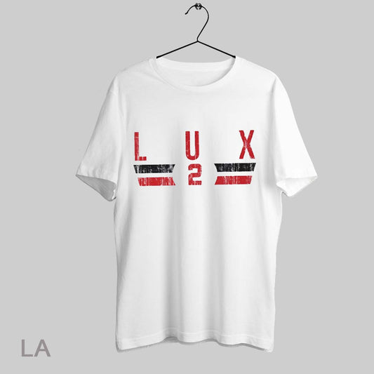 Top Gavin Lux 2 Cincinnati Font Vintage T Shirt Sweatshirt Hoodie Shirt