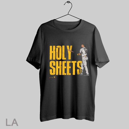 Top Gavin Sheets Holy Sheets San Diego Padres Mlb Baseball 2025 T Shirt Sweatshirt Hoodie Shirt