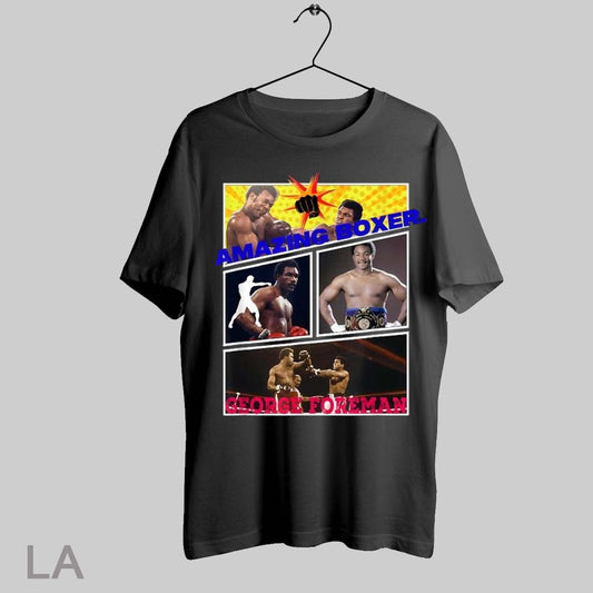 Top George Foreman Amazing Boxer T Shirt Sweatshirt Hoodie Shirt