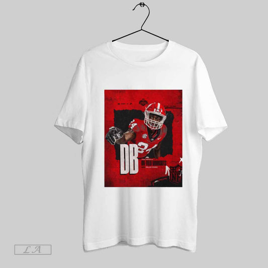Top Georgia Football Db Malaki Stark On Field Workouts Friday February 29 2025 Nfl Scouting Combine Poster T Shirt Sweatshirt Hoodie Shirt