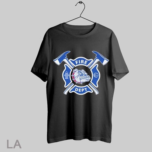 Top Gonzaga Bulldogs Fire Dept Firefighter T Shirt Sweatshirt Hoodie Shirt