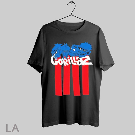 Top Gorillaz Pez Heads 2025 T Shirt Sweatshirt Hoodie Shirt