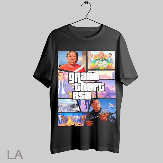 Top Grand Theft Rsa Political Parody T Shirt Sweatshirt Hoodie Shirt
