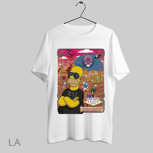 Top Grateful Dead And Company Simpsons Rocking The Sphyramid 2025 Sphere Las Vegas Dead 4 Ever Again Springfield Boogie T Shirt Sweatshirt Hoodie Shirt