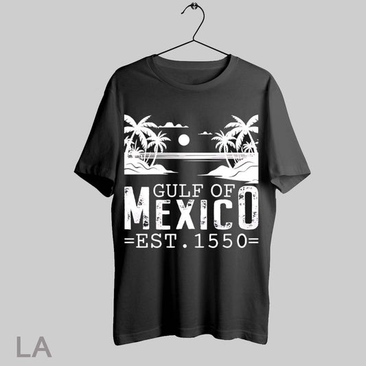 Top Gulf Of Mexico Est 1550 T Shirt Sweatshirt Hoodie Shirt