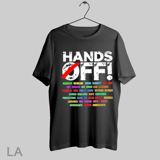 Top Hands Off Protest 2025 T Shirt Sweatshirt Hoodie Shirt