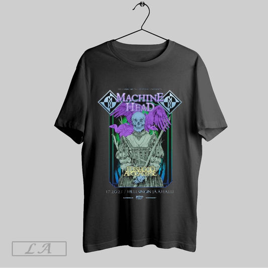 Top Hellsinki Metal Festival Presents Machine Head X Fleshgod Apocalypse July 1st 2025 At Helsingin Jaahalli T Shirt Sweatshirt Hoodie Shirt