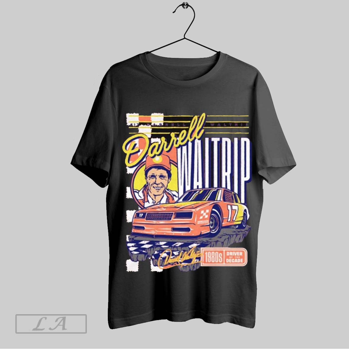 Top Hendrick Motorsports Darrell Waltrip 1980s Heavyweight Driver Of The Decade Painting T Shirt Sweatshirt Hoodie Shirt