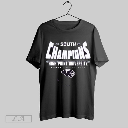 Top High Point Panthers Ncaa 2025 Big South Womens Conference Tournament Champions T Shirt Sweatshirt Hoodie Shirt