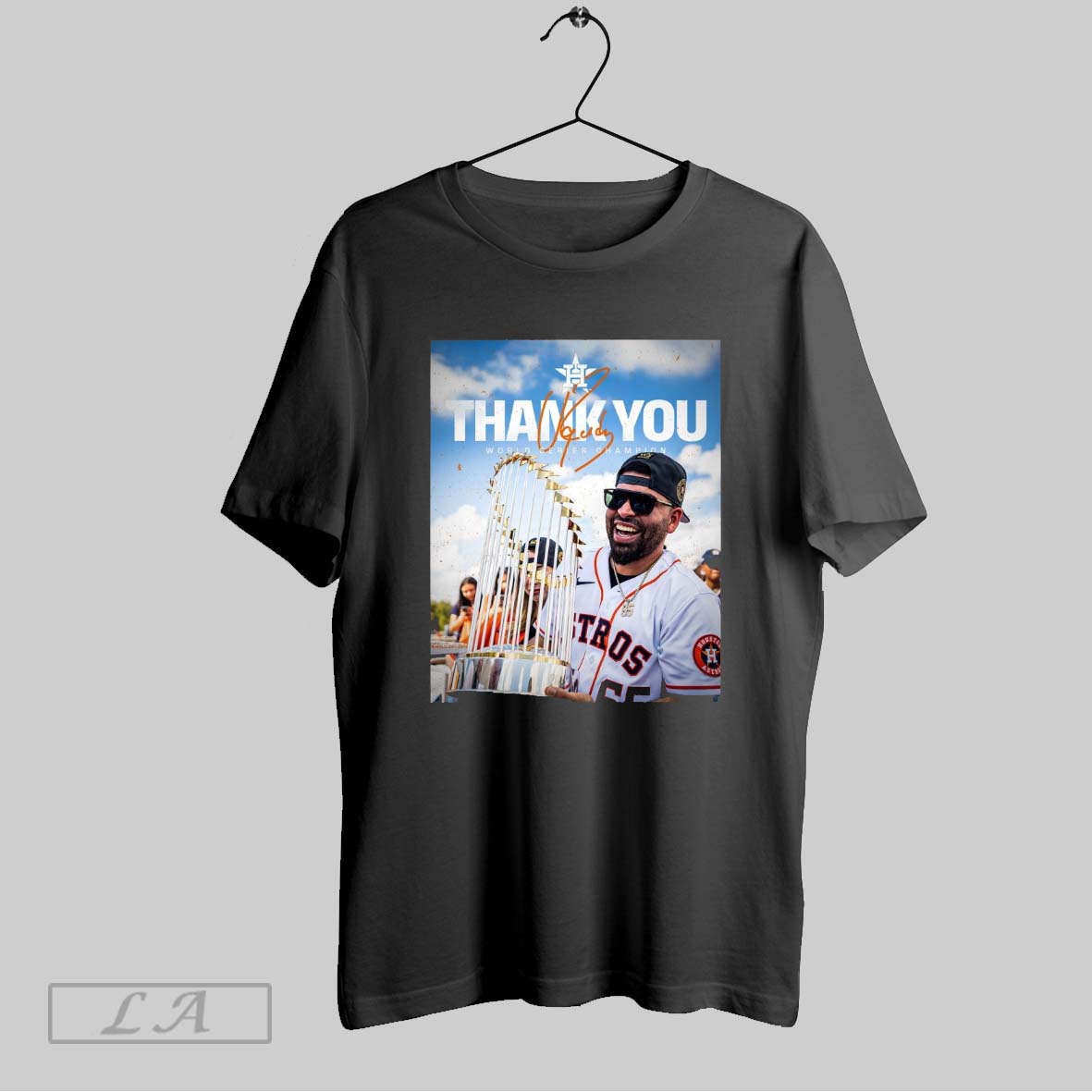 Top Houston Astros Thank You World Series Champion Jose Urquidy Best Of Luck In Detroit Signature Poster T Shirt Sweatshirt Hoodie Shirt