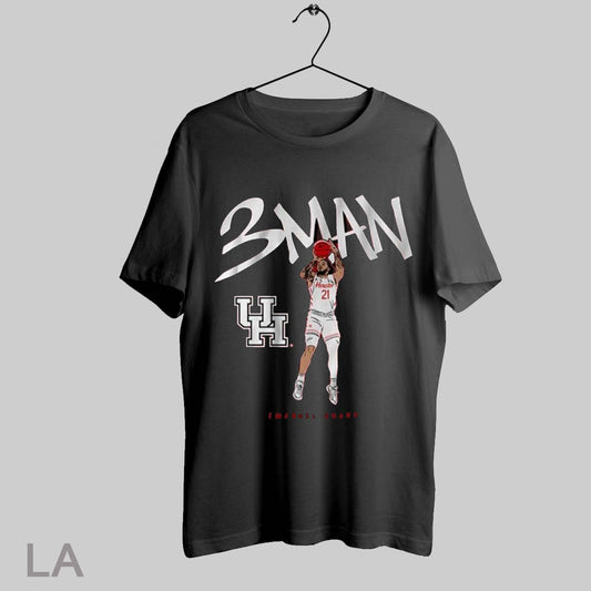 Top Houston Basketball Emanuel Sharp 3man T Shirt Sweatshirt Hoodie Shirt