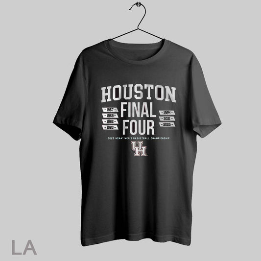Top Houston Cougars 1967 2025 All Time Final Four 2025 Ncaa Mens Basketball Championship T Shirt Sweatshirt Hoodie Shirt