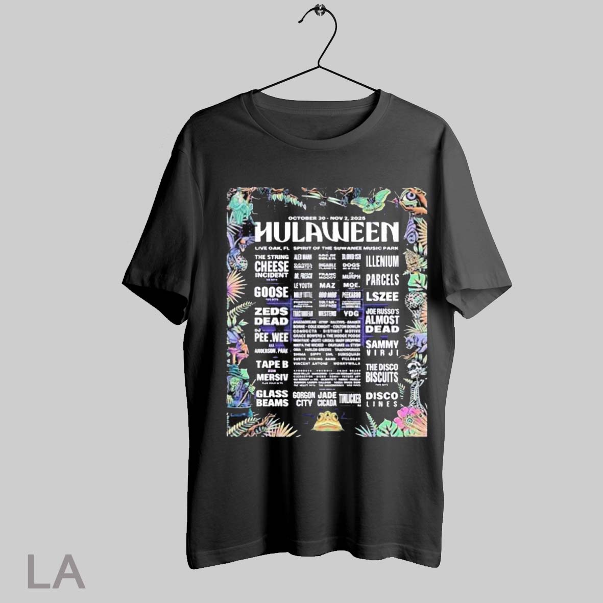 Top Hulaween Festival 2025 Live Oak Fl Suwannee Music Park From October 30th To November 2nd T Shirt Sweatshirt Hoodie Shirt
