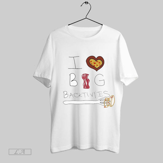 Top I Love Big Backtivities Funny Doodle T Shirt Sweatshirt Hoodie Shirt
