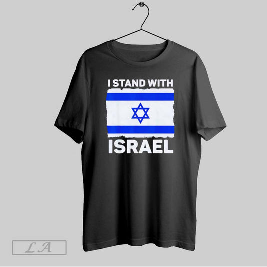 Top I Stand With Israel Flag T Shirt Sweatshirt Hoodie Shirt
