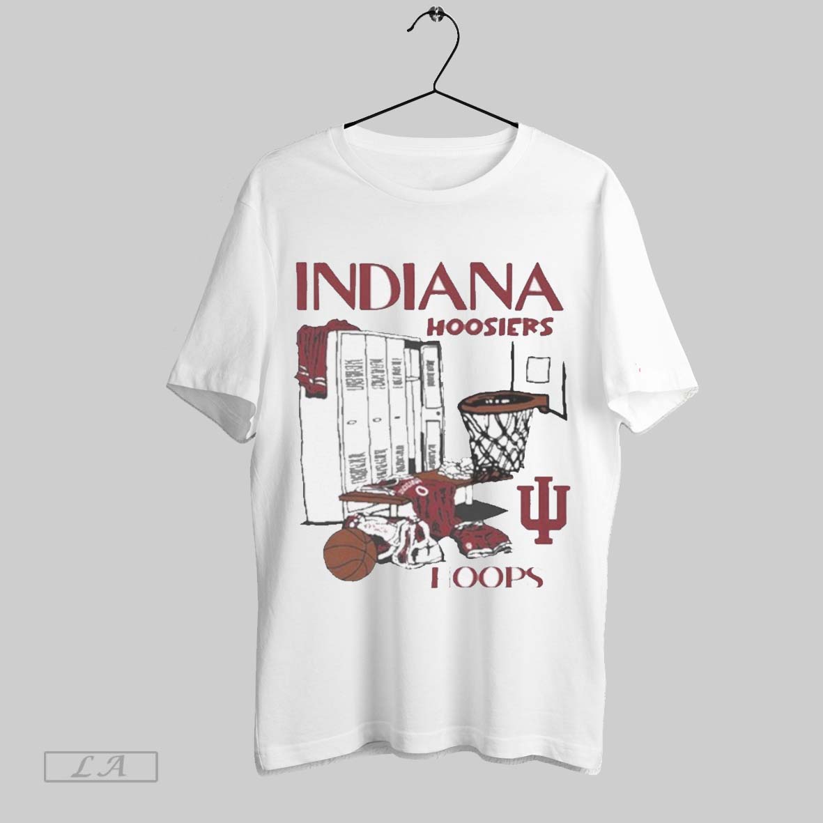 Top Indiana Hoosiers Basketball X Dark Horse New York City Hoops Locker Room T Shirt Sweatshirt Hoodie Shirt
