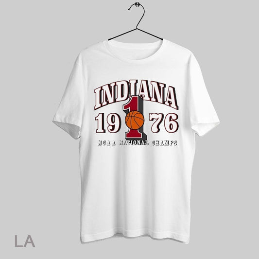 Top Indiana Hoosiers Ncaa National Champs 1976 T Shirt Sweatshirt Hoodie Shirt