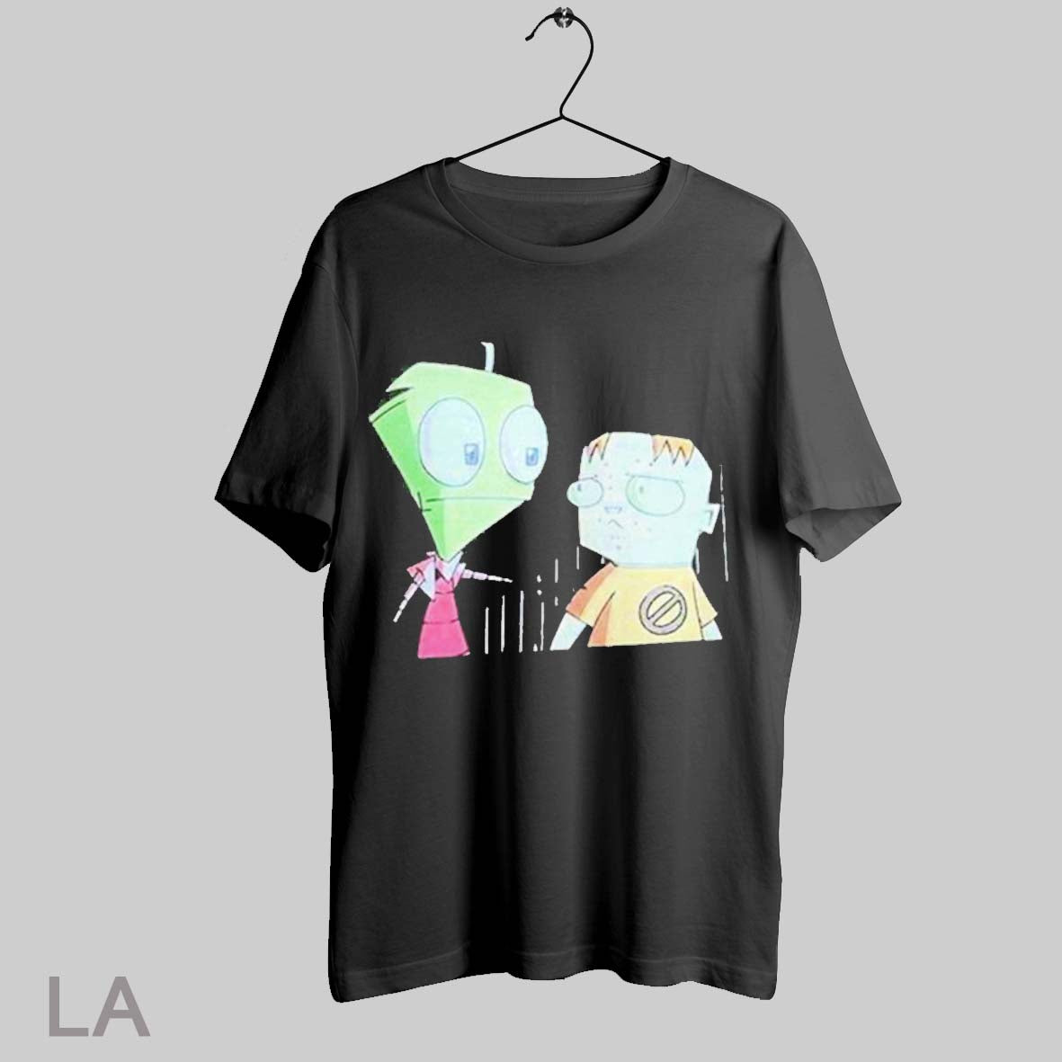 Top Invader Zim And Zootch Cartoon Scene T Shirt Sweatshirt Hoodie Shirt