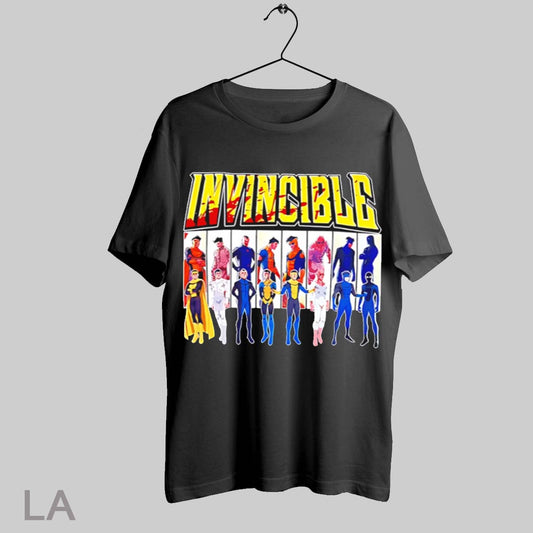 Top Invincible Evolution Superhero Costume Variants Graphic T Shirt Sweatshirt Hoodie Shirt