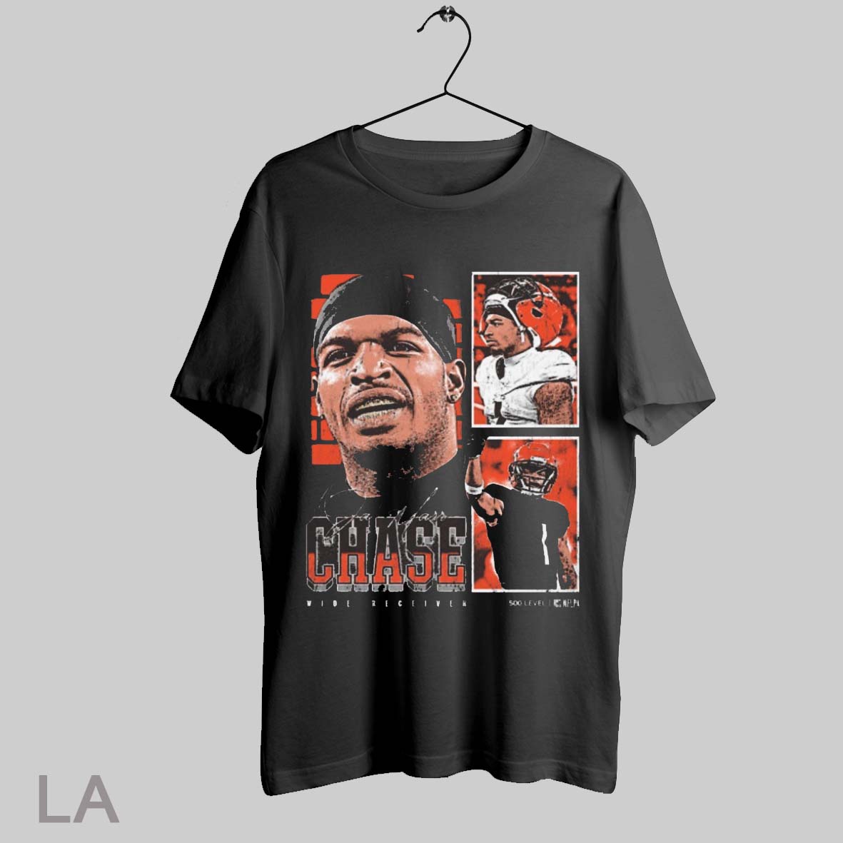 Top Jamarr Chase Wide Receiver Cincinnati Bengals Nfl Vintage Profile Signature 2025 T Shirt Sweatshirt Hoodie Shirt