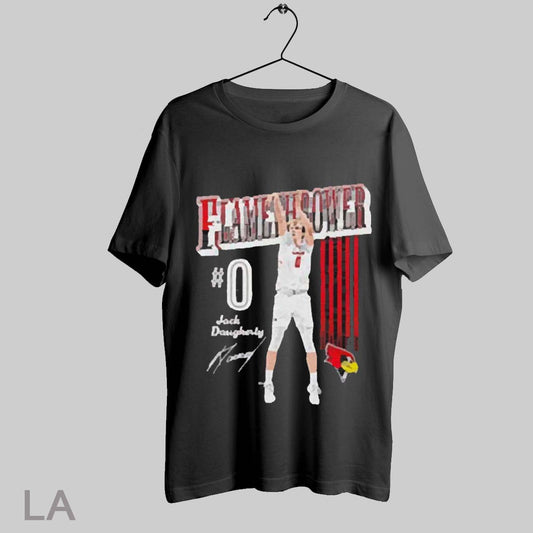 Top Jack Daugherty Illinois State Basketball Cartoon 2025 T Shirt Sweatshirt Hoodie Shirt