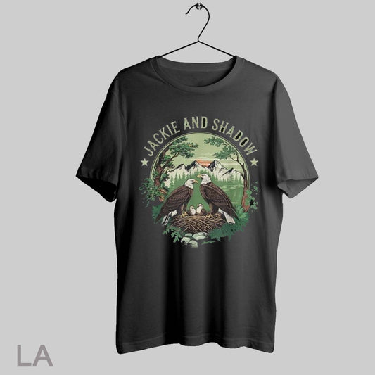 Top Jackie And Shadow Bald Eagles Family Nature Lovers T Shirt Sweatshirt Hoodie Shirt