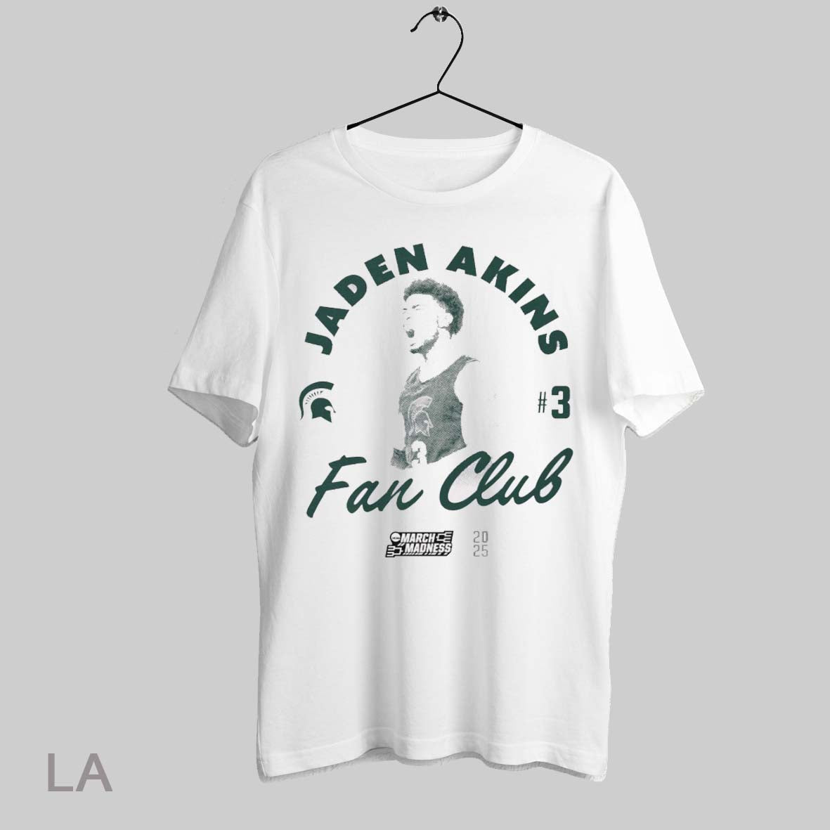 Top Jaden Akins Fan Club Sport Michigan State Spartans Basketball Ncaa March Madness 2025 T Shirt Sweatshirt Hoodie Shirt