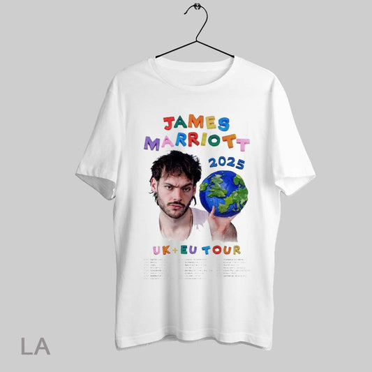 Top James Marriott Uk Eu Tour 2025 T Shirt Sweatshirt Hoodie Shirt