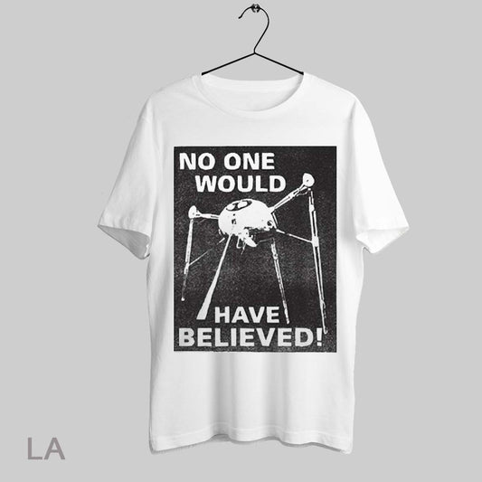 Top Jeff Wayne The War Of The Worlds No One Would Have Believed 2025 T Shirt Sweatshirt Hoodie Shirt
