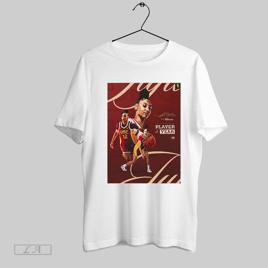 Top Juju Watkins From Usc Trojans Is The Player Of The Year Big Ten Conference Big Ten Awards Wnba Unisex 2025 T Shirt Sweatshirt Hoodie Shirt