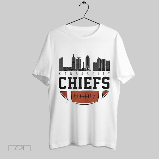 Top Kansas City Chiefs American Football Team Nfl 2025 City Skyline T Shirt Sweatshirt Hoodie Shirt