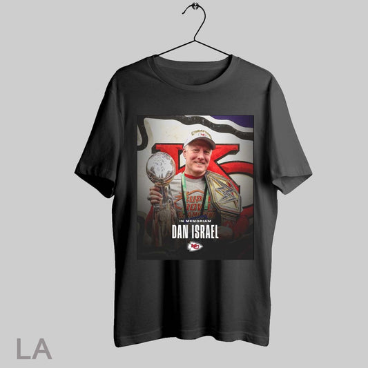 Top Kansas City Chiefs Nfl Football In Memoriam Dan Israel Poster Sweatshirt Tee Shirt