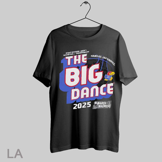 Top Kansas Jayhawks March Madness 2025 Mens Basketball Dance T Shirt Sweatshirt Hoodie Shirt