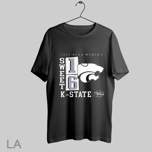 Top Kansas State Wildcats Ncaa Womens March Madness Elite 8 Sweet 16 No Look Pass 2025 T Shirt Sweatshirt Hoodie Shirt