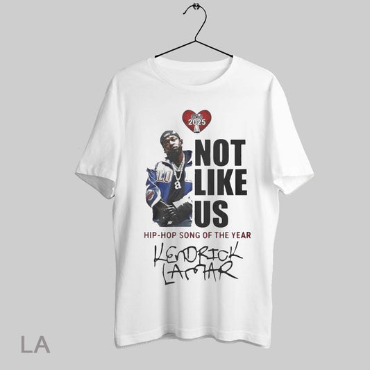 Top Kendrick Lamar Not Like Us Hip Hop Song Of The Year 2025 T Shirt Sweatshirt Hoodie Shirt